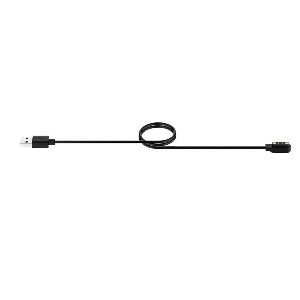 1.2m Oppo Watch Free / Ticwatch GTH charging cable - Black