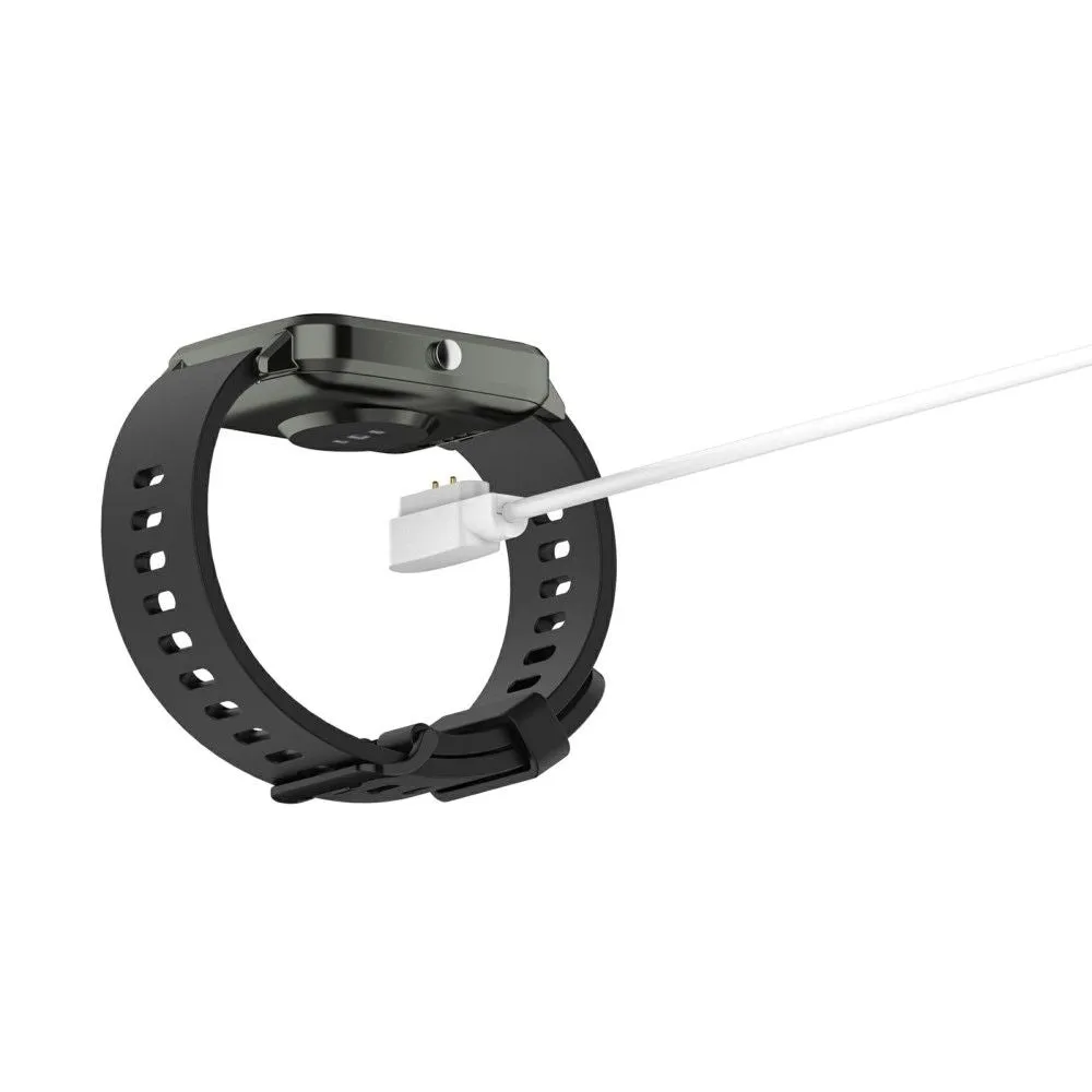 1.2m Oppo Watch Free / Ticwatch GTH charging cable - Black