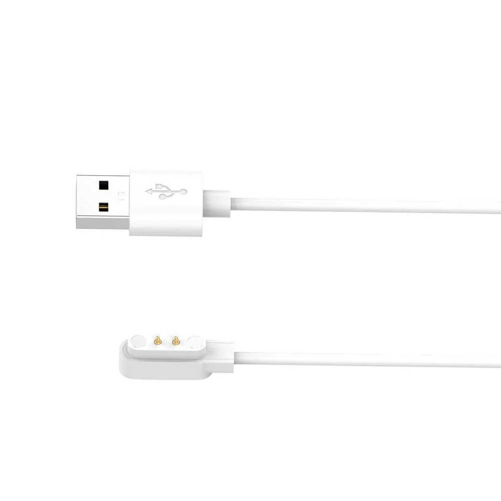 1.2m Oppo Watch Free / Ticwatch GTH charging cable - White