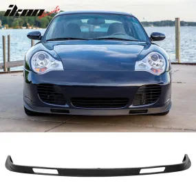 2001-2005 Porsche 996 Unpainted Black OE Style Front Bumper Lip PU