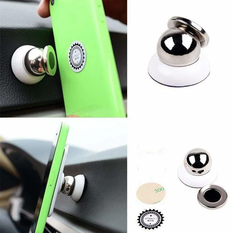 360 Degree Magnetic Car Phone Holder