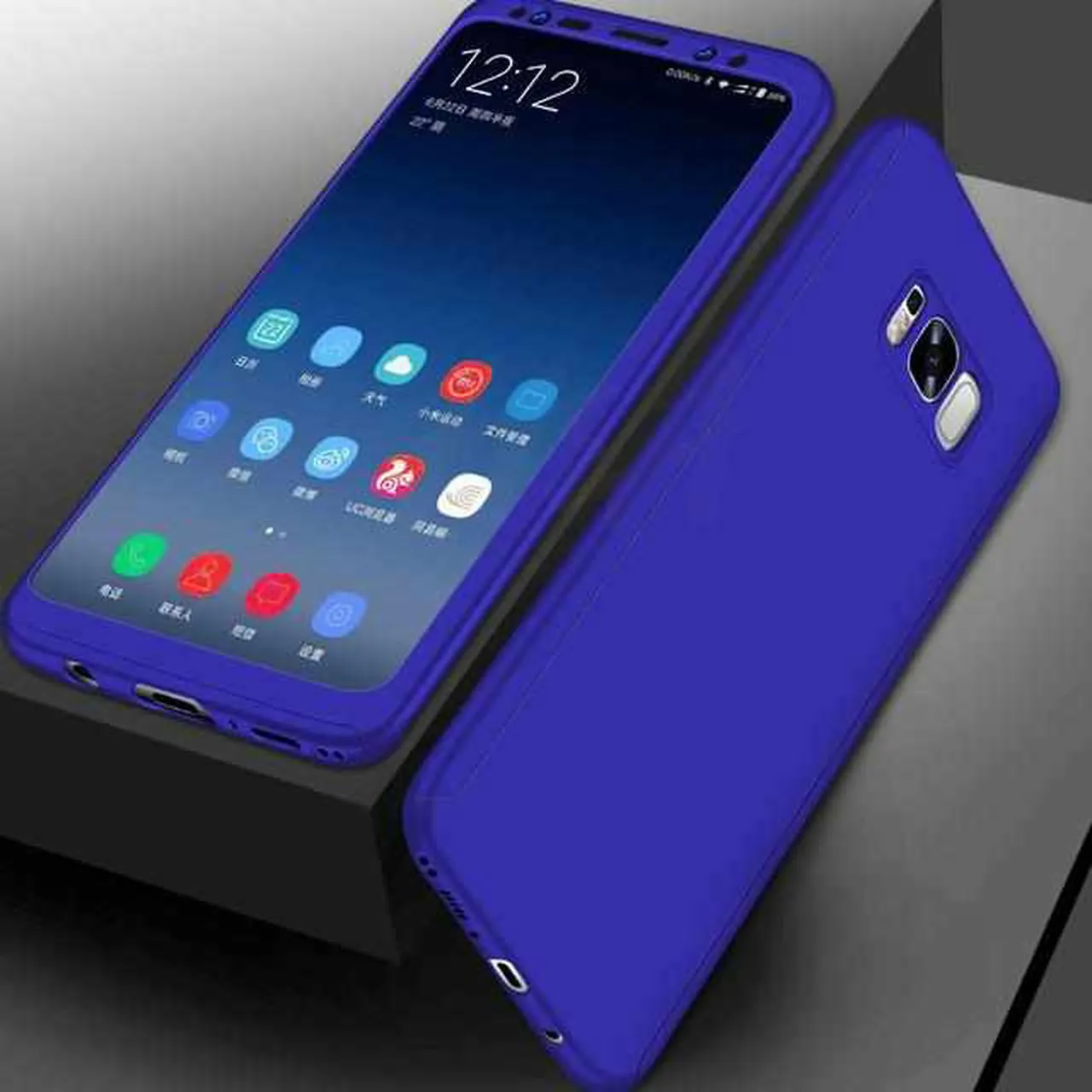 360 Full Cover Shockproof Phone Case For Samsung Galaxy S9 S8 Plus - Hard Protective Cover For Samsung S6 S7 Edge Note 8