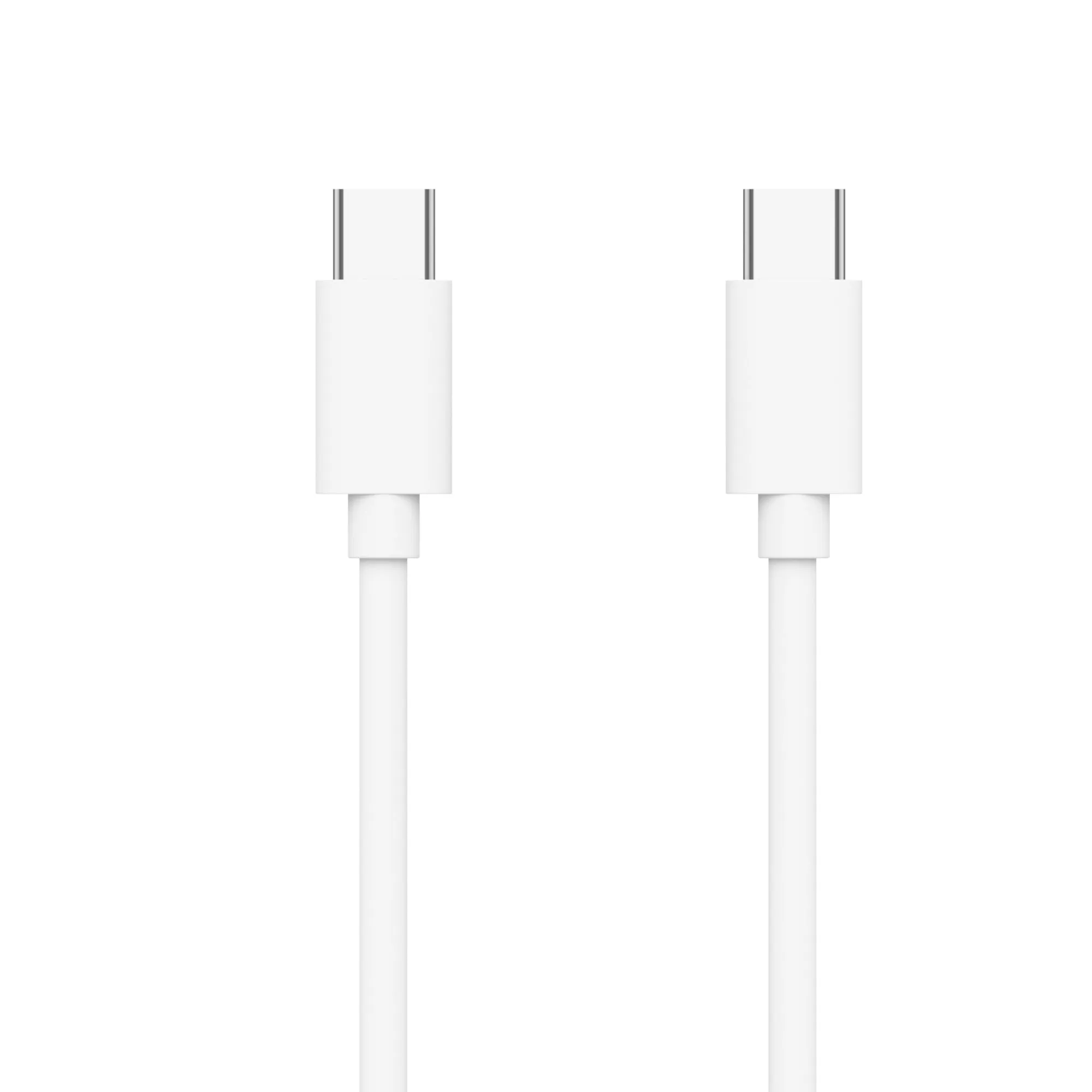 4ft USB-C to USB-C PVC Cable - White