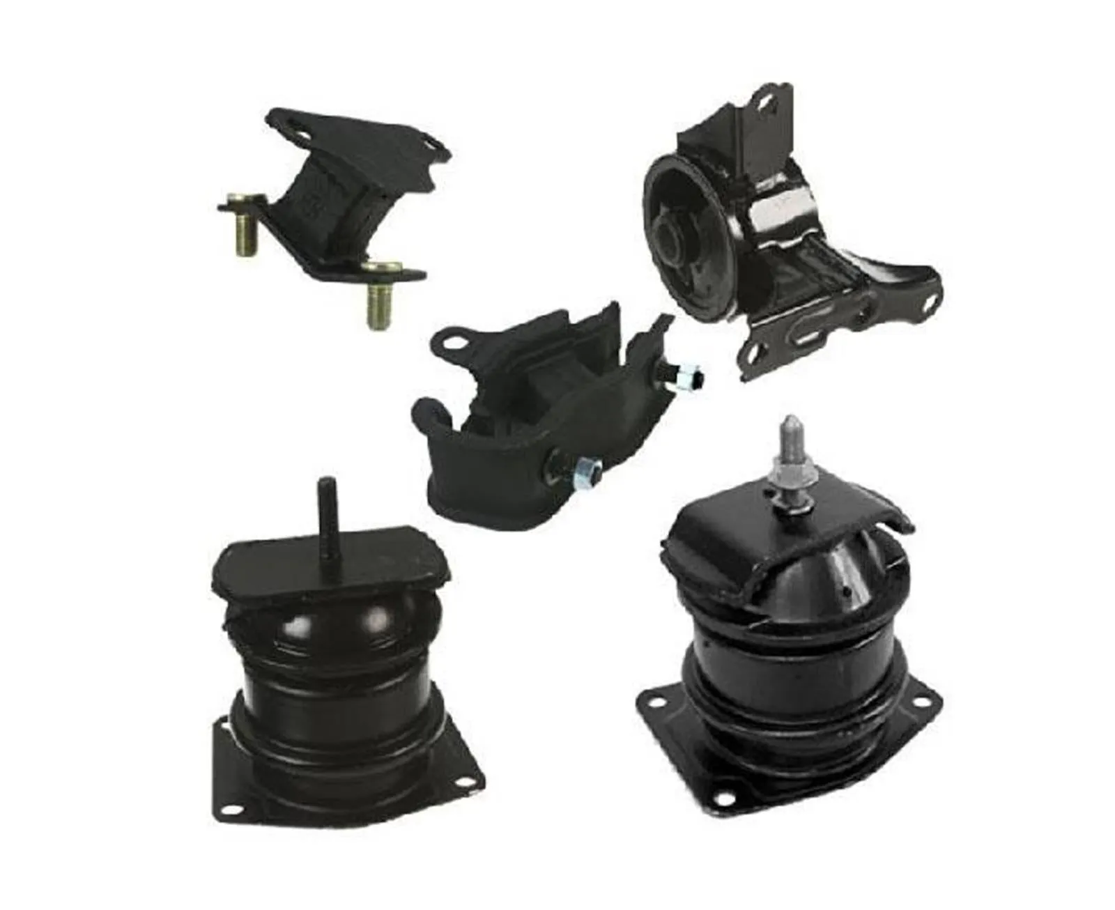 5 Pieces Motor Mount kit For Honda Accord 99-00 3.0L & Acura TL 1999 3.2L