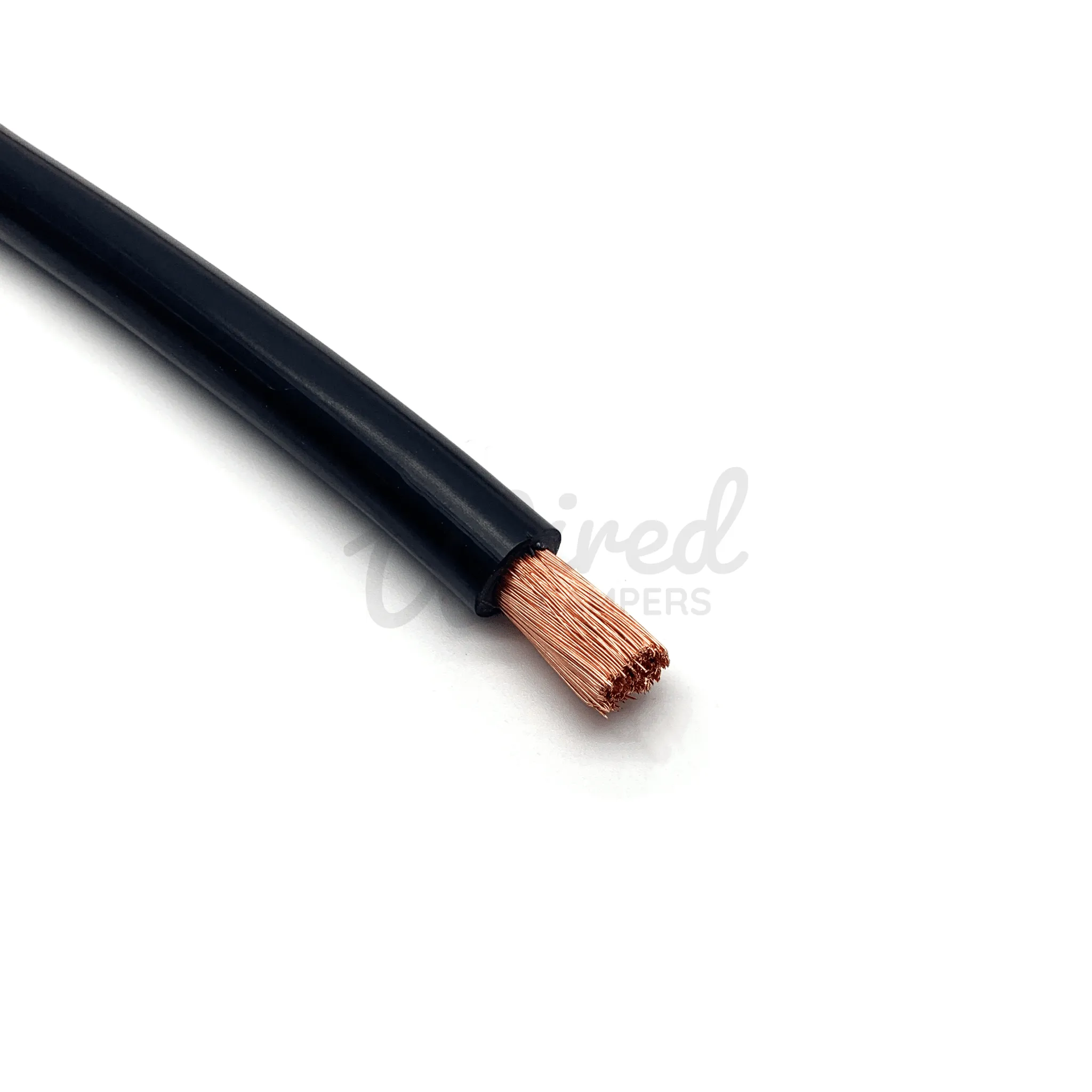 50M - 10mm² 70A Hi-Flex Battery/Welding/Inverter Flexible Cable - Black Negative