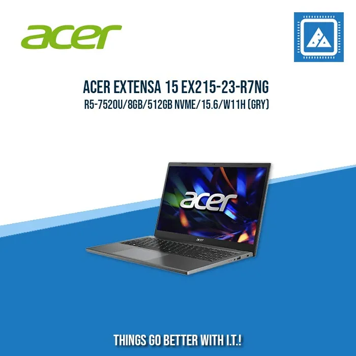 ACER EXTENSA 15 EX215-23-R7NG R5-7520U/8GB/512GB NVME | BEST FOR STUDENTS AND FREELANCERS