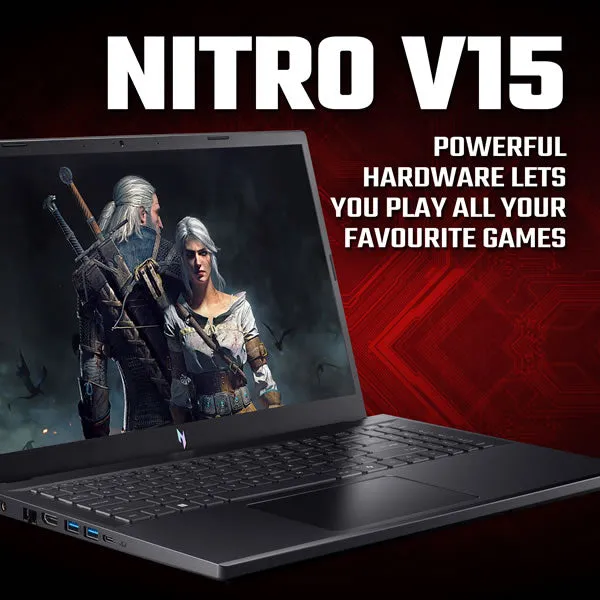 Acer | Nitro V ANV15-41 | AMD Ryzen 5 | 15.6" FHD | 16GB RAM | 512GB SSD | Nvidia GeForce RTX 3050 6GB Gaming - Obsidian Black