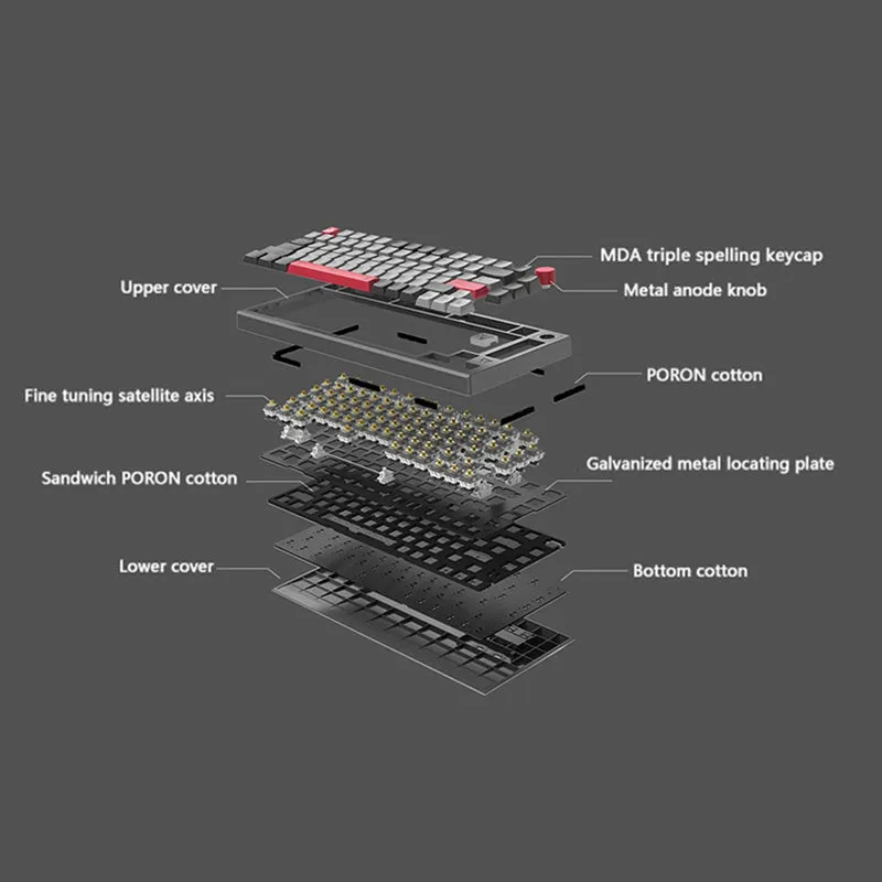 Ajazz AK816 Pro Mechanical Keyboard