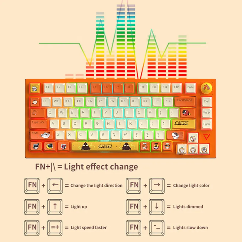 Ajazz Douyu DKW500 Mechanical Keyboard