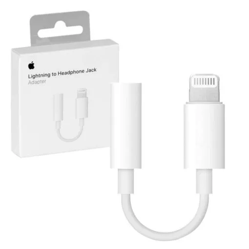 apple iphone lightning to 3.5 headphone jack adapter