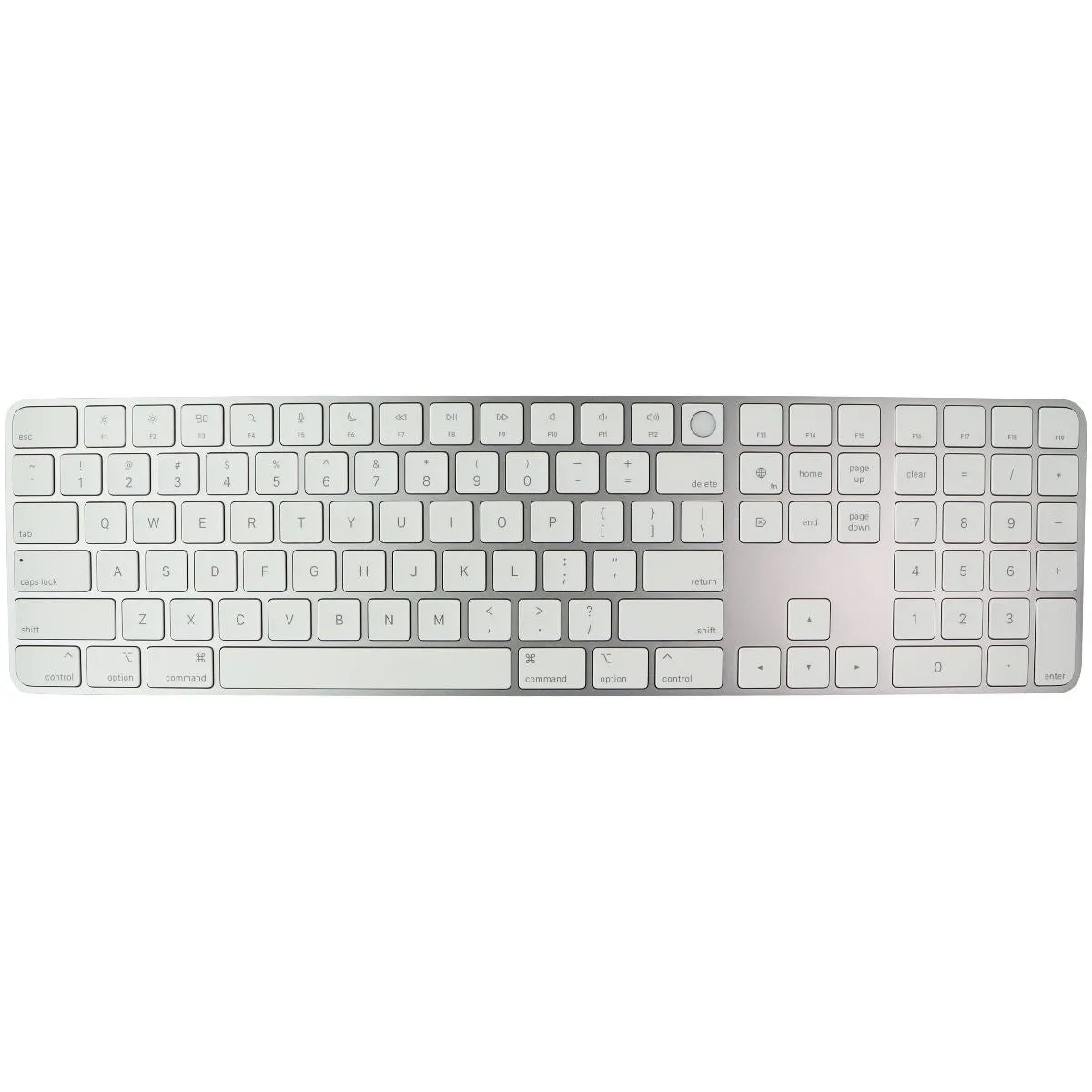 Apple Magic Keyboard with Touch ID and Keypad (Wireless, Rechargable) English