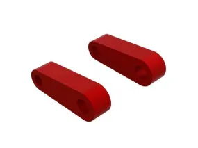 ARRMA Aluminum Front Suspension Mounts (Red) (2) ARA330594