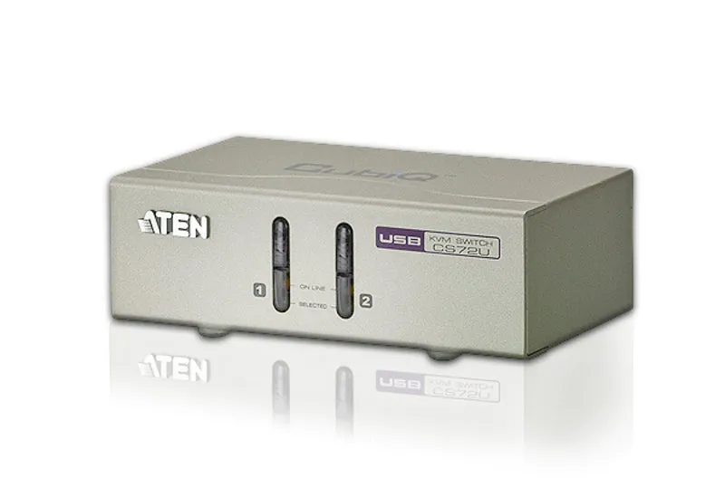 Aten Cs72u - Kvm Switch - 2 Ports