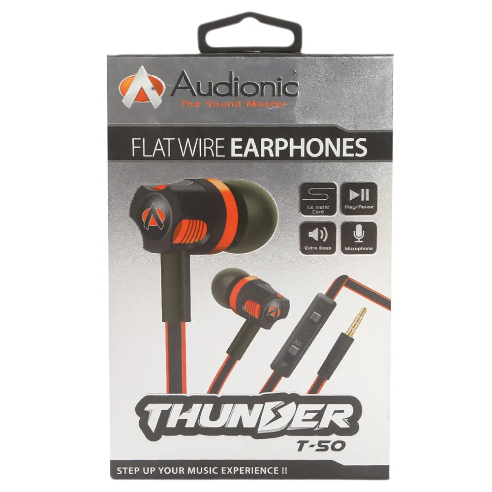 Audionic Thunder Handsfree (T-50) - Black