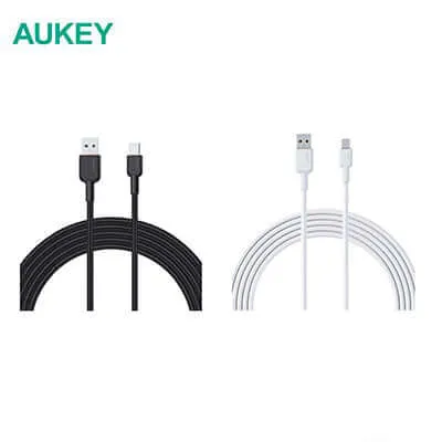 Aukey CB-NAC1 / CB-NAC2 Circlet Nylon braided USB-A to USB-C Cable