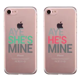 Aye Mine Couple Matching Phone Cases Creative Whimsical Cute Gift