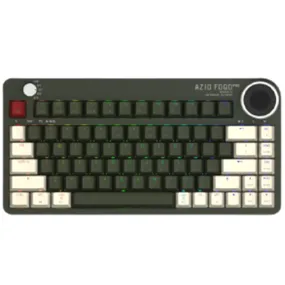 AZIO FOQO Mechanical TKL Keyboard Pro Wireless Hot-Swappable RGB Olive Green Dark