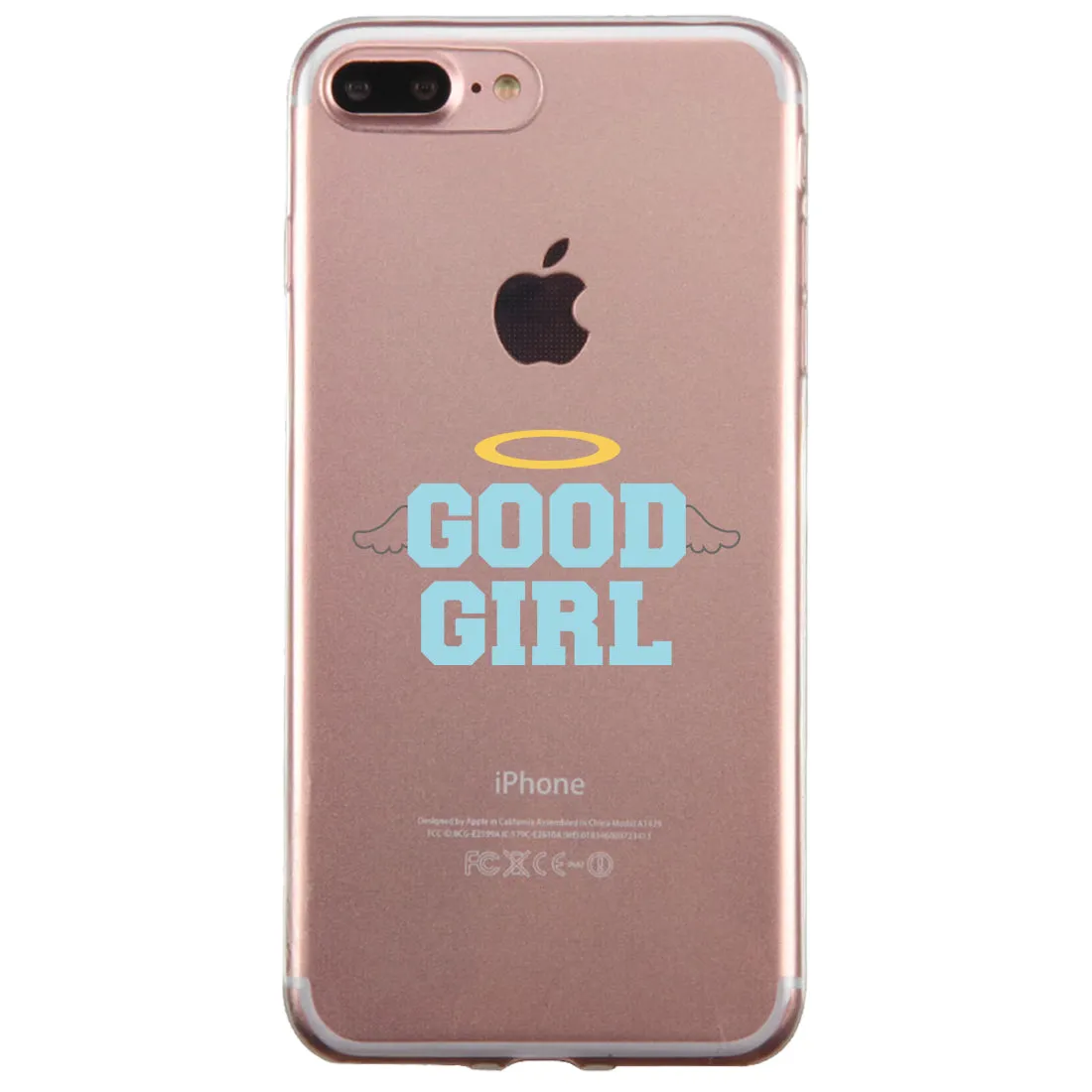 Bad Good Girl BFF Matching Phone Covers Classic Cool Friendship