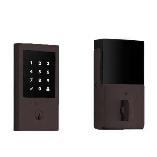 Baldwin Estate - 8225 Minneapolis Electronic Smart Deadbolt - Singl Cyl  - Z-Wave - 112 - Venetian Bronze - Grade 2