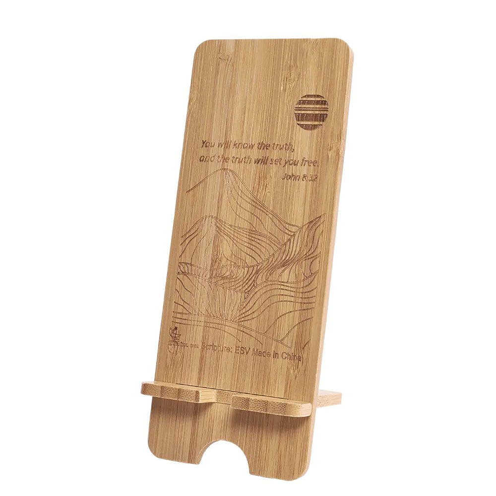 Bamboo Phone Stand - Set Free