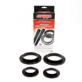 BBK Performance Gripp Coil Spring Isolator Rear Polyurethane Black - Ford Mustang 1979-2004