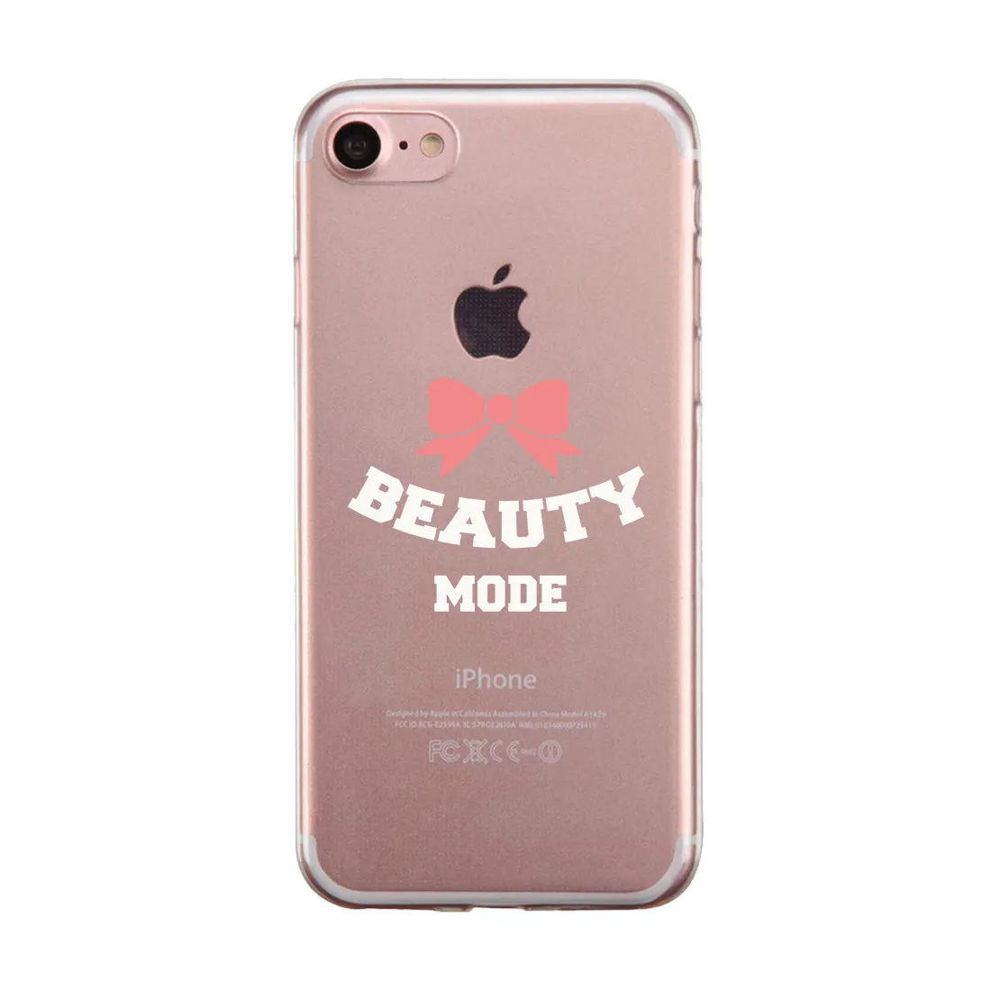 Beast Beauty Mode Couple Matching Phone Cases Encouraging Great