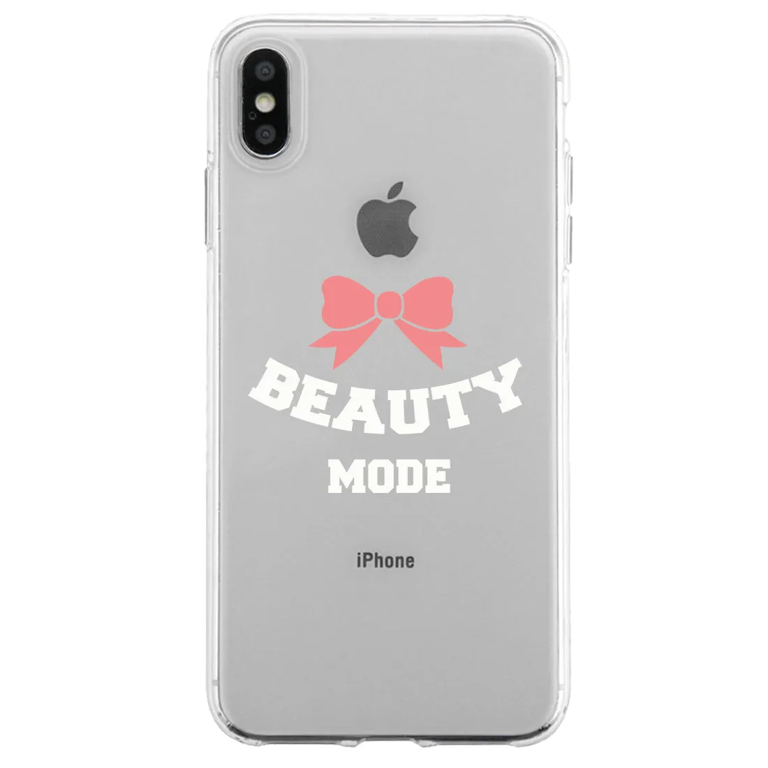 Beast Beauty Mode Couple Matching Phone Cases Encouraging Great