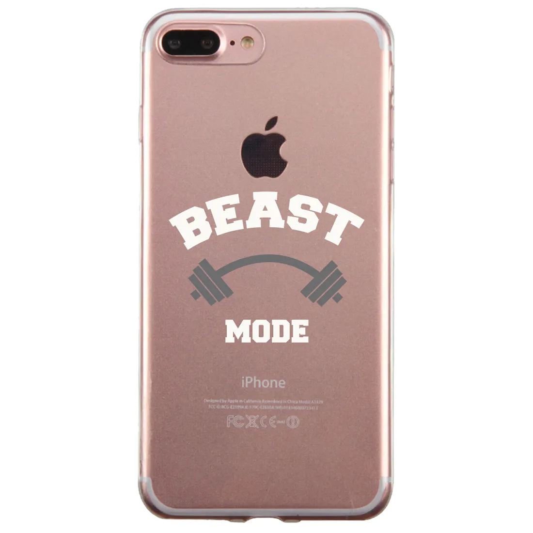 Beast Beauty Mode Couple Matching Phone Cases Encouraging Great