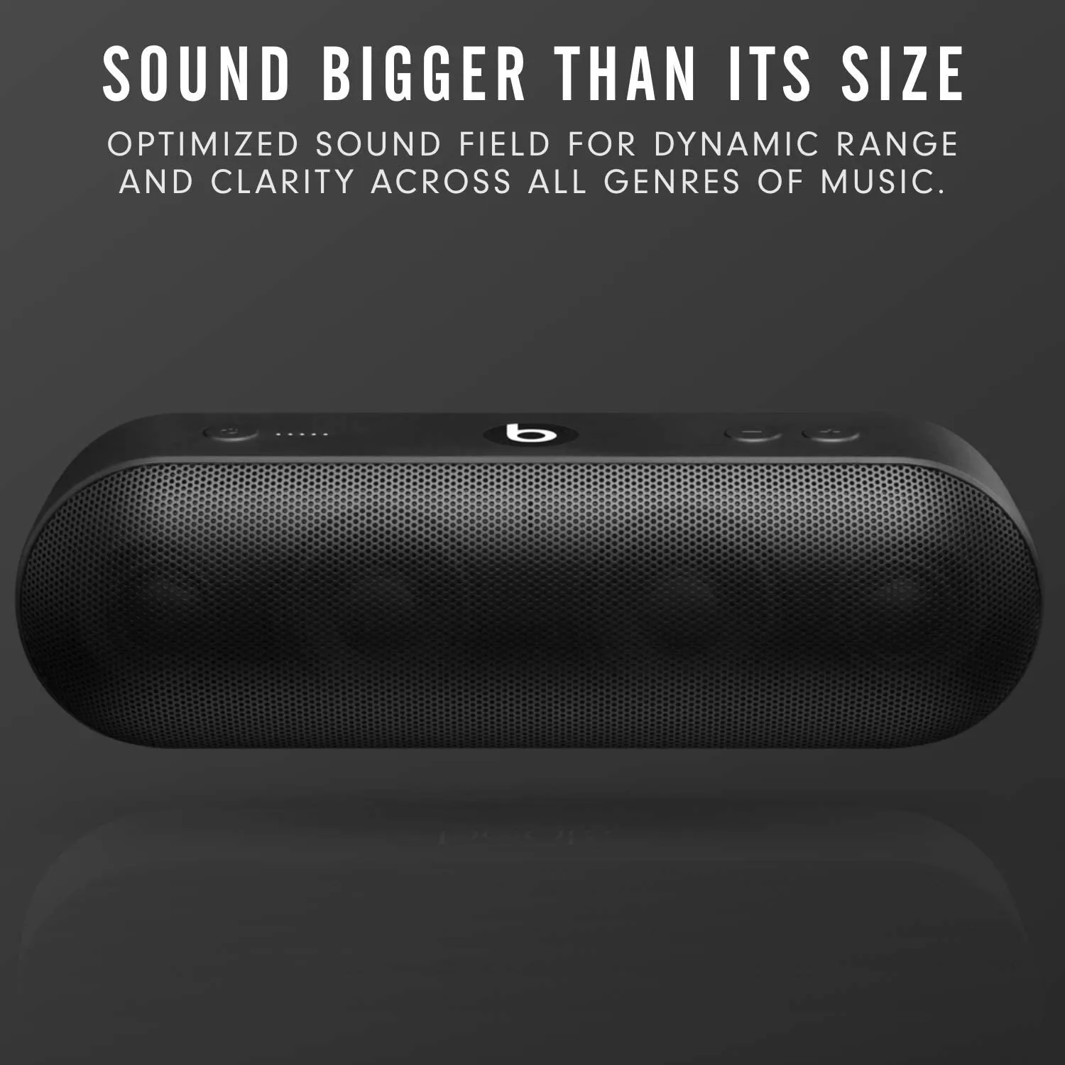 Beats Pill  Portable Wireless Speaker - Stereo Bluetooth, 12 Hours of Listening Time, Microphone for Phone Calls - Black