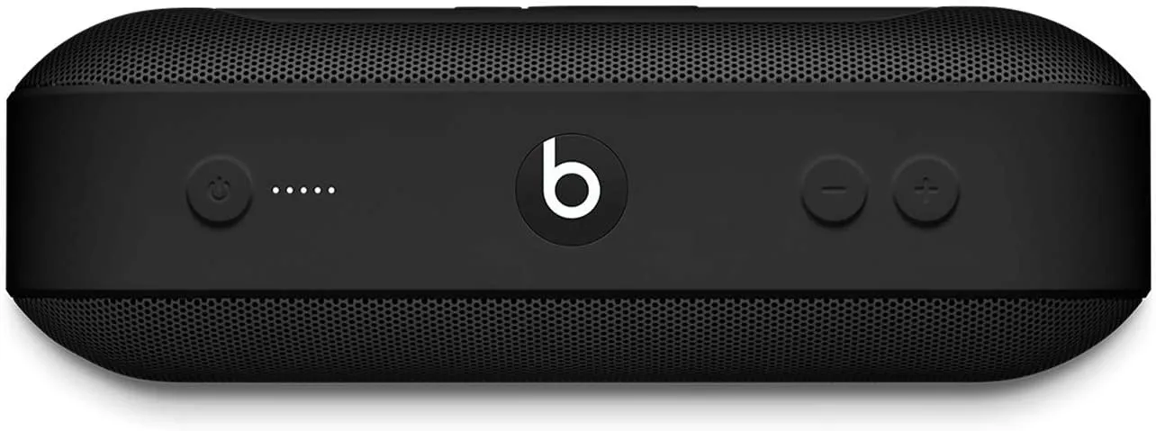 Beats Pill  Portable Wireless Speaker - Stereo Bluetooth, 12 Hours of Listening Time, Microphone for Phone Calls - Black