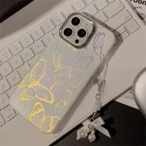 Beautiful Glitter Butterfly Phone Case (For iPhones)