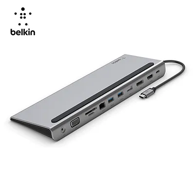 Belkin INC004btSGY Connect USB-C 11-in-1 Multiport Dock