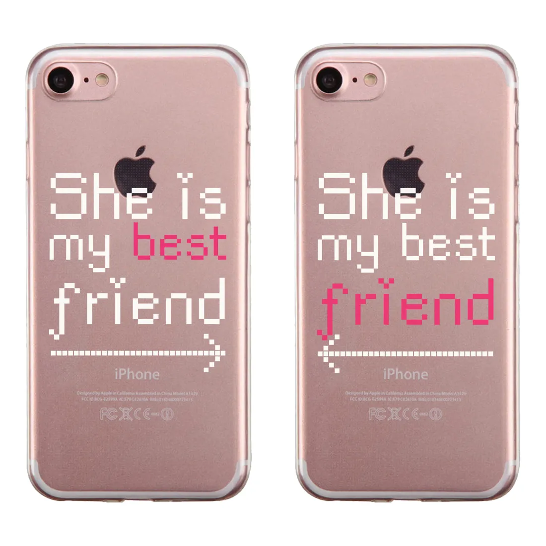 Best Friend Arrow Couple Matching Phone Cases Beautiful Important