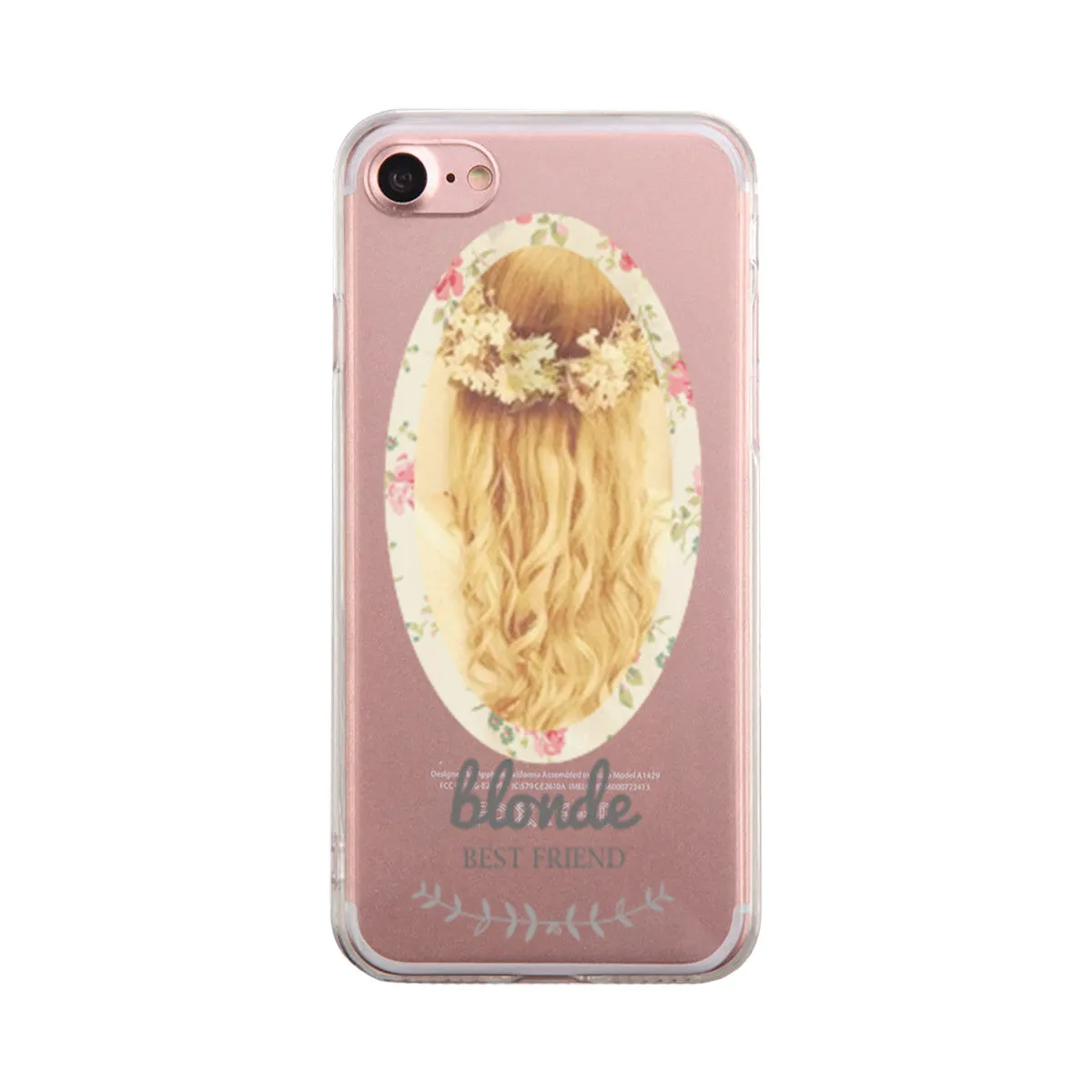 Blonde Friendship Phone Case Cute Clear Phonecase