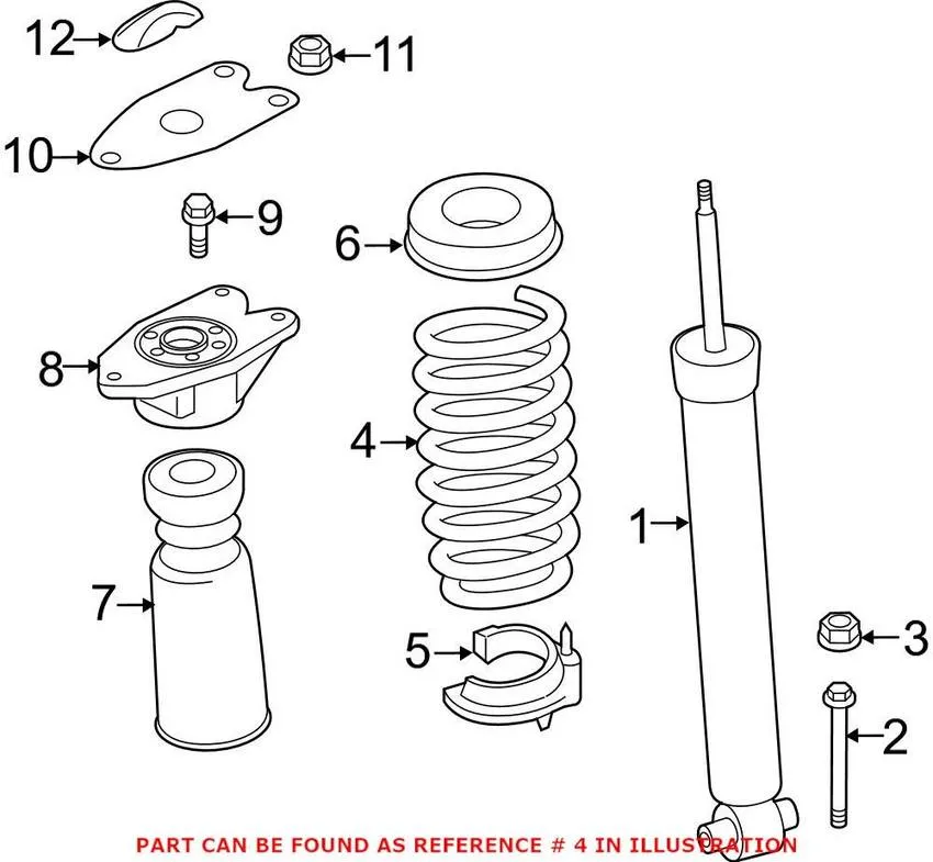 BMW Coil Spring – Rear 33536851727