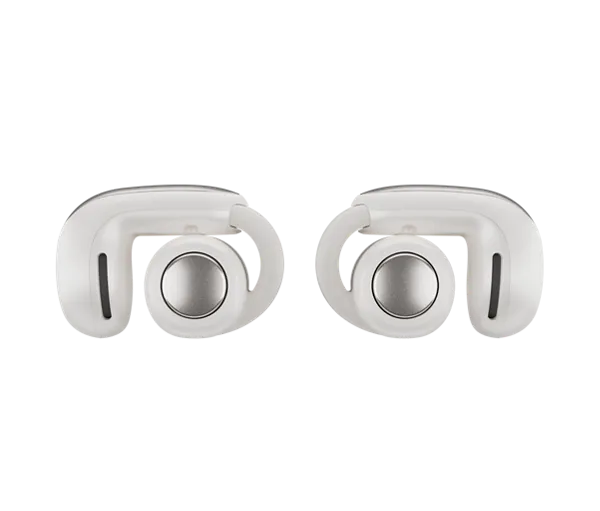 Bose Ultra Open Earbuds with OpenAudio Technology, Open Ear Wireless Earbuds, Up to 48 Hours of Battery Life, White 881046-0020