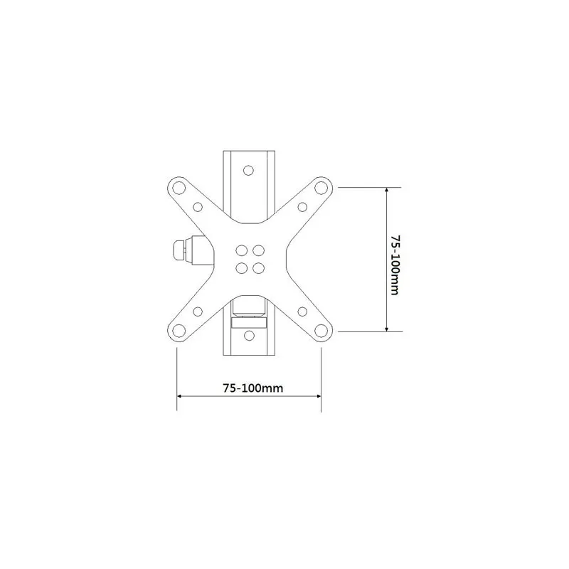 Bytecc BT-1330AT Full Motion 13" to 30" All Aluminum LCD/PLASMA Wall Mount