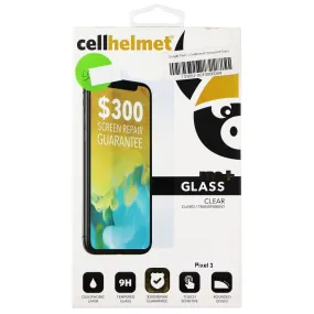 CellHelmet Pro  Glass Clear Screen Protector for Google Pixel 3