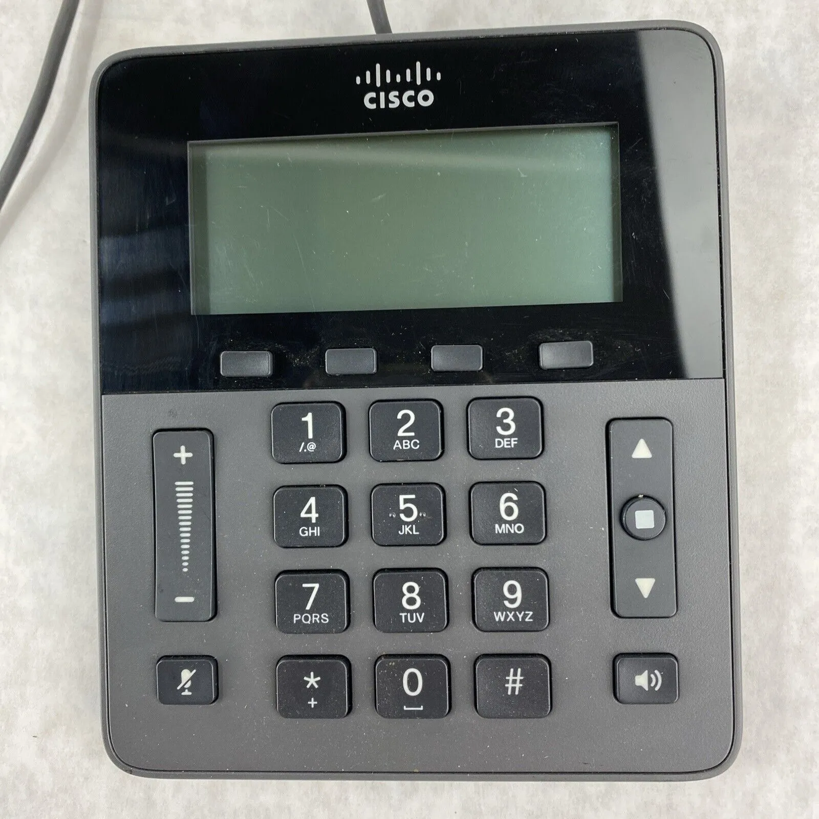 Cisco CP-8831 UC Conference Phone Base w/ Control Unit but NO POWER SUPPLY