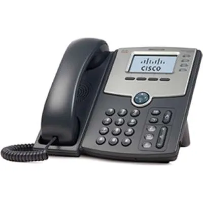 Cisco SPA 502G 1-Line IP Phone, 1 x Total Line, VoIP, Caller ID, 2 x RJ-45, PoE Ports - SPA502G (Certified Refurbished)