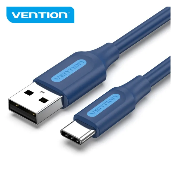 [CLEARANCE] Vention USB 2.0 A Male to C Male 3A USB Cable 480Mbps (COK) for Smartphones, Laptops, Computer (Available in Different Lengths)