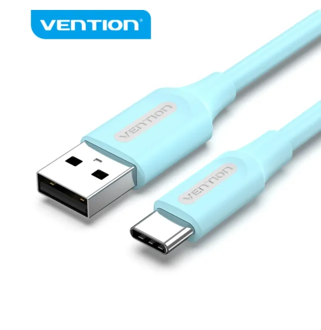 [CLEARANCE] Vention USB 2.0 A Male to C Male 3A USB Cable 480Mbps (COK) for Smartphones, Laptops, Computer (Available in Different Lengths)