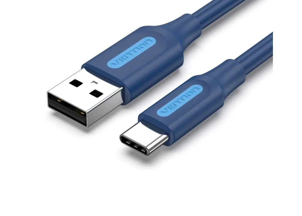 [CLEARANCE] Vention USB 2.0 A Male to C Male 3A USB Cable 480Mbps (COK) for Smartphones, Laptops, Computer (Available in Different Lengths)