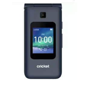 Cricket U102AC Prepaid Debut Flip (4GB) - Black/Navy Blue