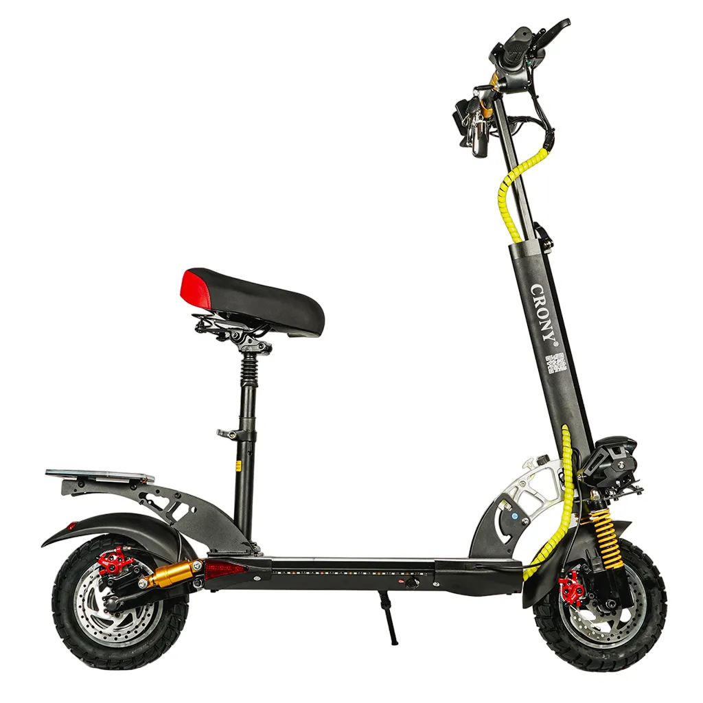 CRONY V10  1500W 10 inch Wide tire High configuration E-Scooter High Speed electric Scooter For Outdoor Road -2