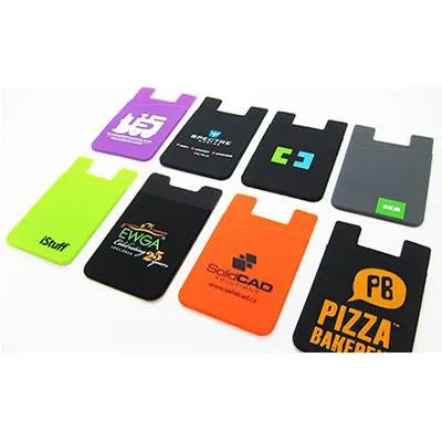 Custom Silicone Mobile Phone Smart Pocket