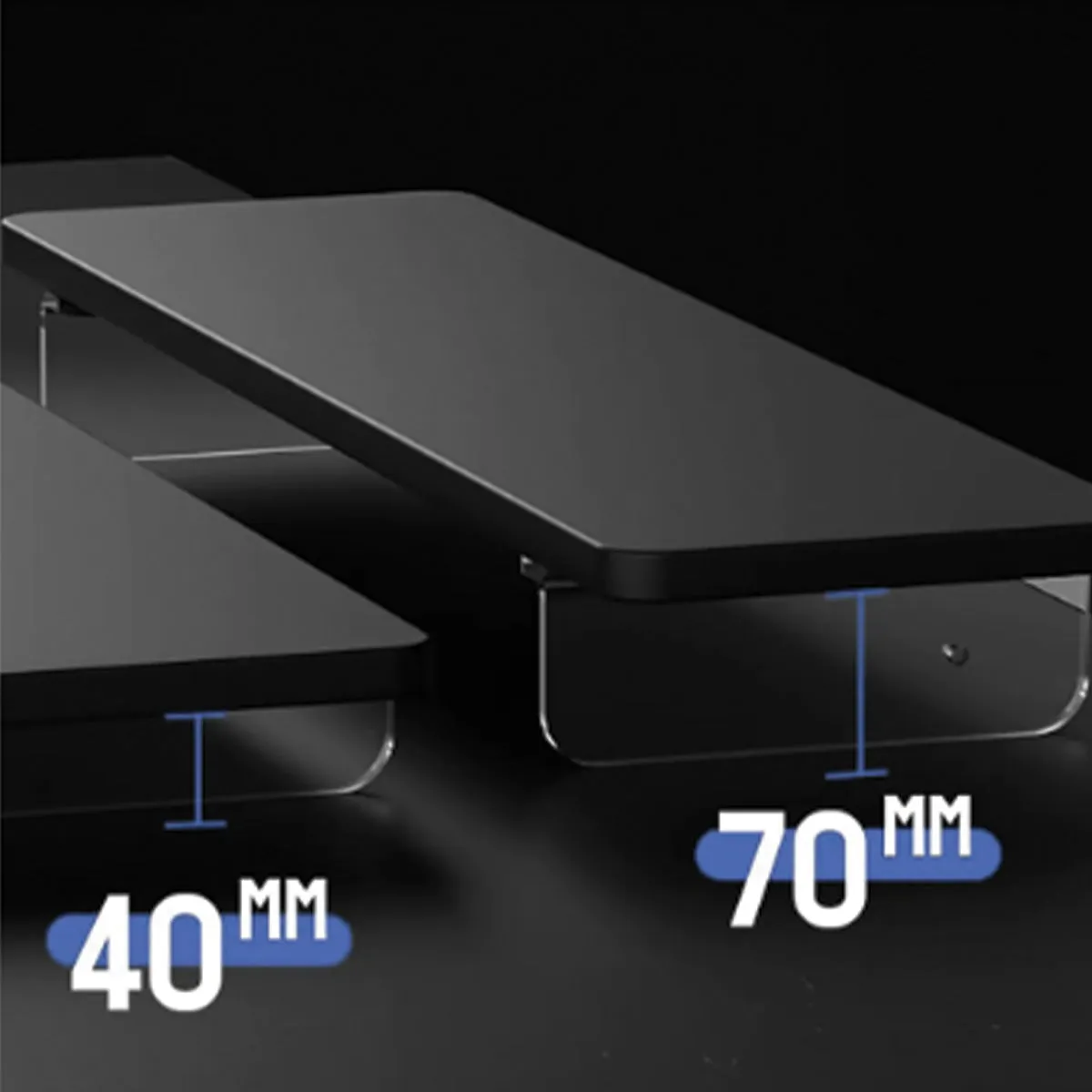 Customize Monitor Stand Riser Desk Organizer