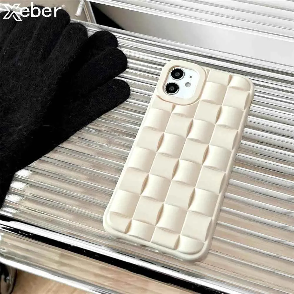 Cute Phone Cases For iPhone 13 12 Mini 11 Pro Xs Max XR 6 7 8 Plus SE2020 3D Rubik Cube