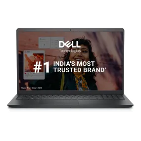 Dell Inspiron 3530 Thin & Light Laptop, 13th Gen Intel Core i3-1305U/8GB/512GB SSD/15.6" (39.62cm) 120Hz Refresh Rate on a FHD IPS Display/Windows 11   MSO'21 McAfee 15 Month/Carbon Black/1.62kg