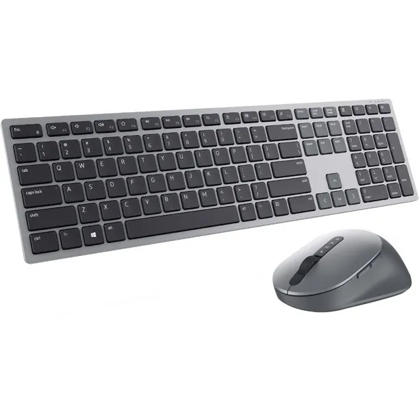 Dell KM7321W Premier Multi-Device Wireless Keyboard and Mouse, 2.4GHz, Bluetooth - KM7321WGY-US